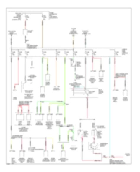 POWER DISTRIBUTION – Mercury Mountaineer 1997 – 